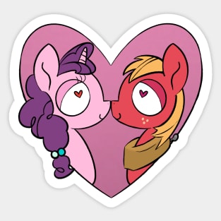 Big Macintosh and Sugar Belle Sticker